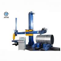 China automatic heavy duty polishing machine for large tank and dish head